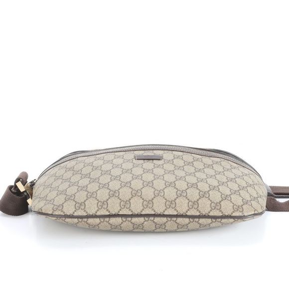 Gucci GG Supreme Body Bag Leather With Control Card Shoulder Bag Crossbody - Picture 5 of 9